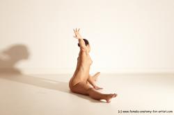 Modern Aerobic reference poses of Estera